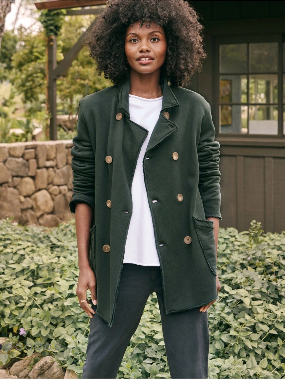 Frank and Eileen Belfast Triple Fleece in Evergreen